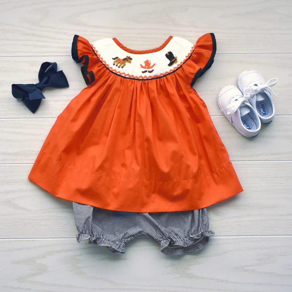 "Pete's Posse" Girl Shirt & Short Set
