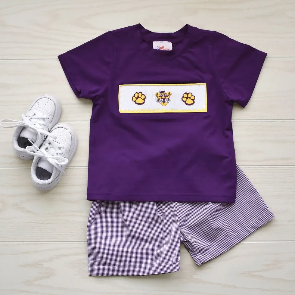 "Tiger Cub" Boy Shirt & Short Set