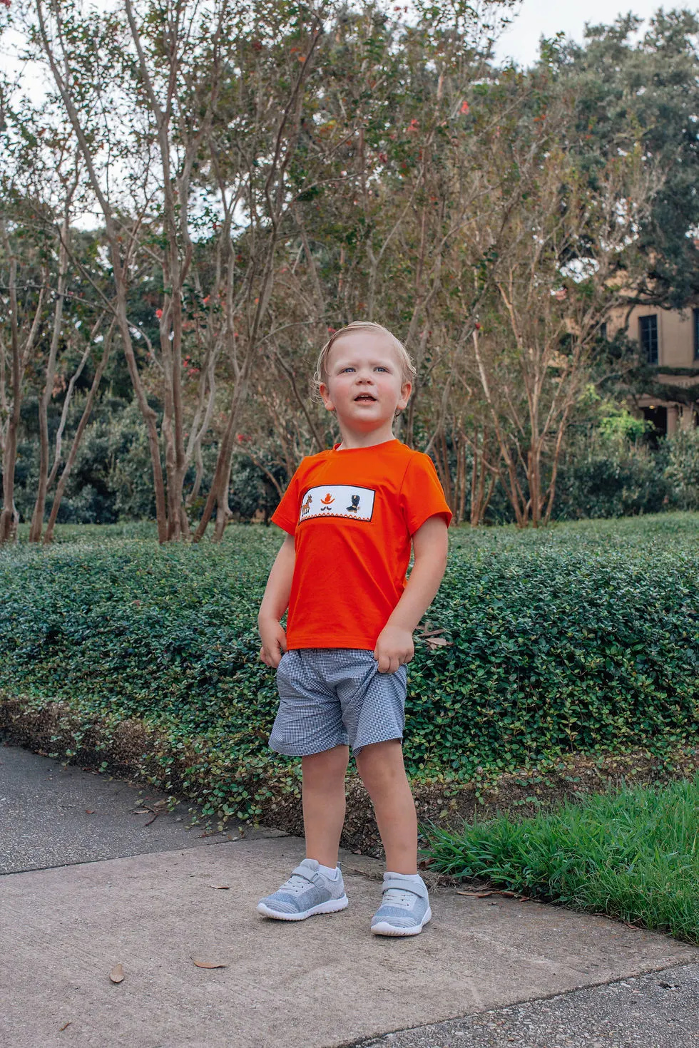 "Pete's Posse" Boy Shirt & Short Set
