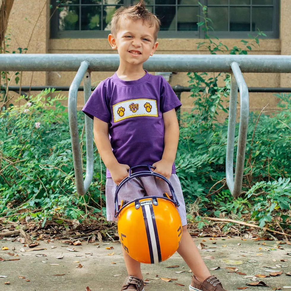 "Tiger Cub" Boy Shirt & Short Set